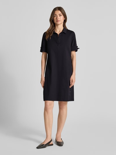ROBE LÉGÈRE Hemdblusenkleid mit V-Ausschnitt Black 1