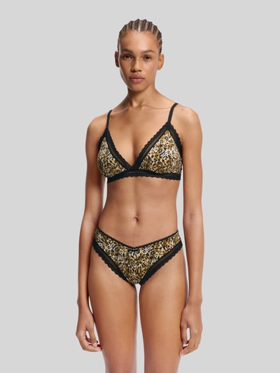 HUGO BH mit Spitzenbesatz Modell 'TRIANGLE UNIQUE' Beige 3