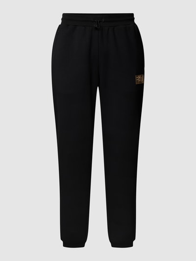 EA7 Emporio Armani Sweatpants mit Label-Patch Schwarz 2