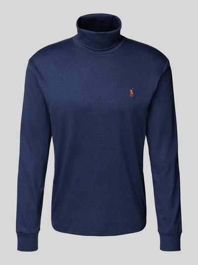 Polo Ralph Lauren Shirt met lange mouwen en col Donkerblauw - 2