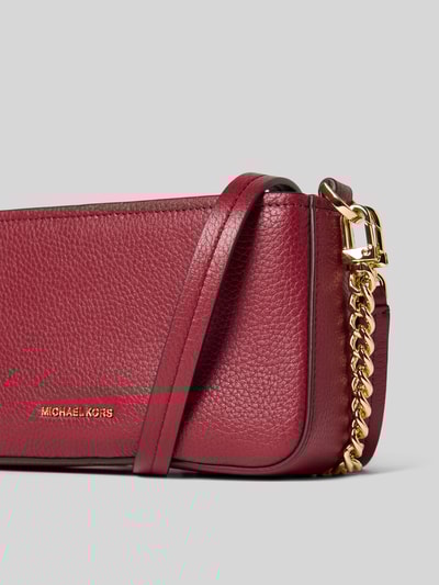 MICHAEL Michael Kors Torba na ramię z aplikacją z logo model ‘BRYANT’ Bordowy 3