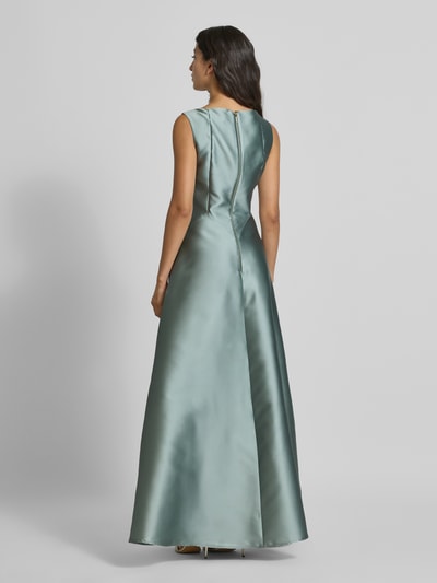 Swing Avondjurk met ritssluiting in mouwloos design Lindegroen - 5