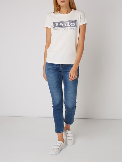 Polo Ralph Lauren T-Shirt mit Logo-Print Offwhite 1