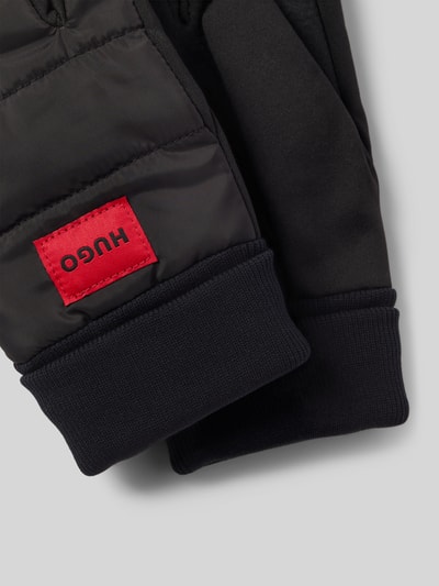 HUGO Handschuhe mit Anti-Rutsch-Beschichtung Modell 'JAKOTA' Black 2