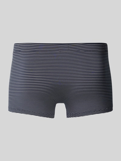 Schiesser Trunks mit Label-Detail Marine 3