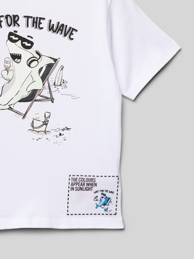 Name It T-Shirt mit Motiv-Print Weiss 2