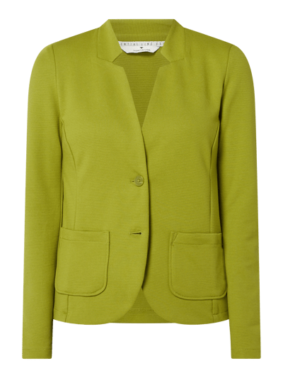 Tom Tailor Blazer met stretch Groen - 2