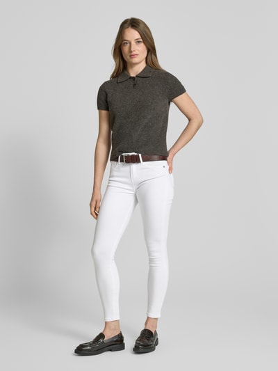 Tommy Hilfiger Jeansy o kroju skinny fit z 5 kieszeniami model ‘COMO’ Biały 1