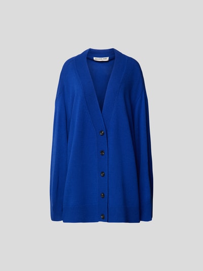 Designers Remix Oversized Cardigan mit V-Ausschnitt Blau 2