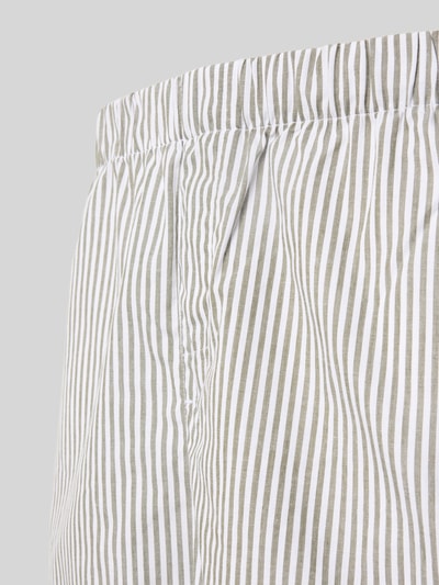 Jack & Jones Boxershort met elastische band in een set van 3 stuks, model 'MILANO' Kaki - 2