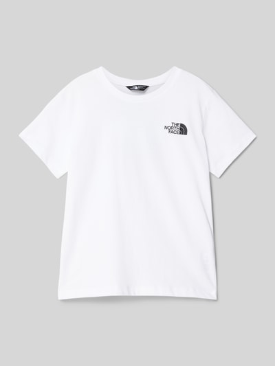 The North Face T-Shirt aus reiner Baumwolle Weiss 1