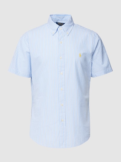 Polo Ralph Lauren Vrijetijdsoverhemd met streepmotief en button-downkraag Marineblauw - 2