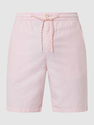 Scotch & Soda Shorts mit Leinen-Anteil  Pink Melange 2