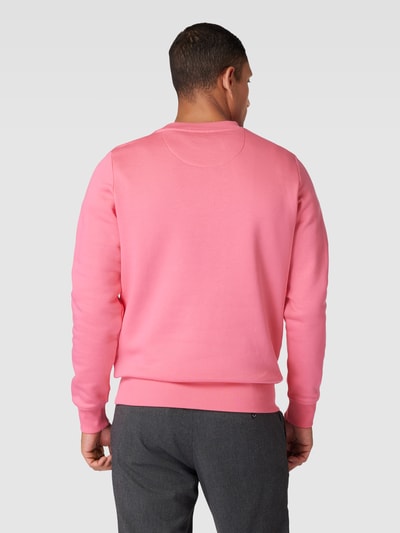 MCNEAL Sweatshirt met ribboorden Felroze - 5