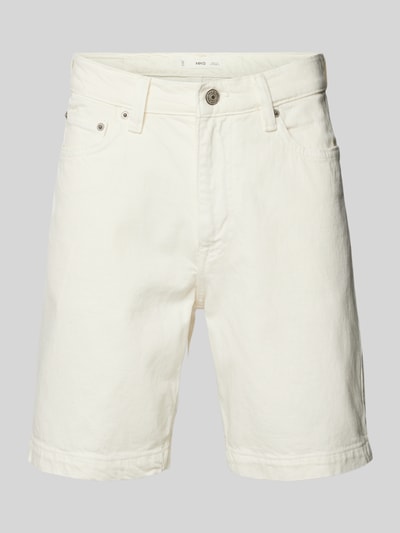 Mango Jeansshorts im 5-Pocket-Design Modell 'JAROD' Offwhite 2