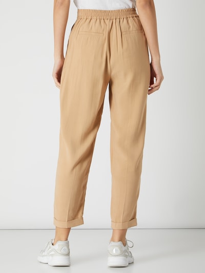 Jake*s Collection Bundfaltenhose mit elastischem Bund  Beige 5