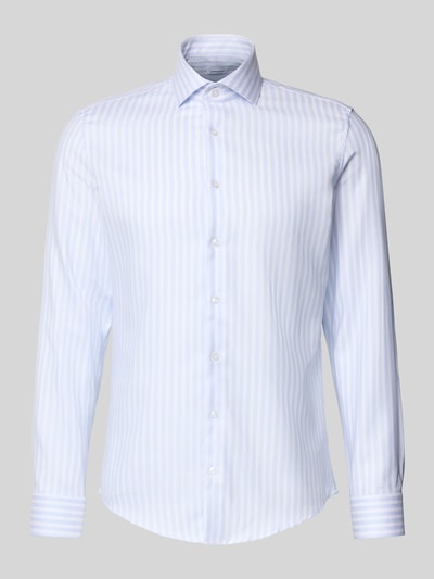 SEIDENSTICKER Slim fit zakelijk overhemd met kentkraag Bleu - 2