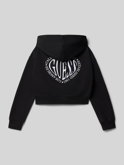 Guess Sweatjack met ritssluiting Zwart - 3