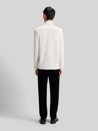 HUGO Regular fit coltrui van puur katoen, model 'DAPOROLLO' Wit - 5