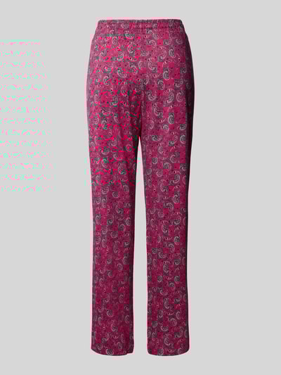 Christian Berg Woman Pyjamabroek met elastische band Fuchsia - 3