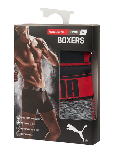 Puma Boxershort per 2 paar Zwart - 2