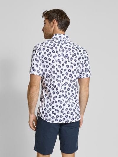 BOSS Slim Fit Freizeithemd mit Kentkragen Modell 'ROAN' Marine 5