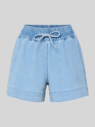PIECES Wide Leg Jeansshorts aus Baumwoll-Mix Modell 'BILLO' Rosa 2