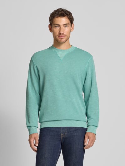 Scotch & Soda Sweatshirt met ronde hals Lindegroen - 4