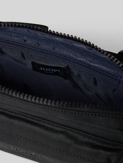JOOP! Collection Saszetka nerka z aplikacją z logo model ‘Lino’ Czarny 5
