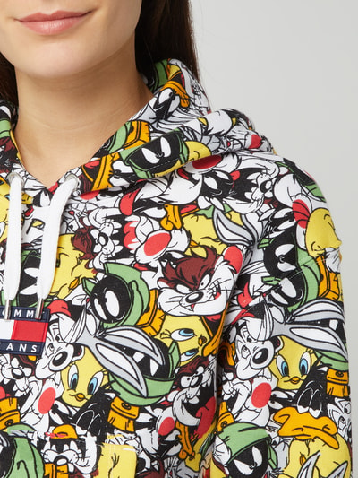 Tommy Jeans Hoodie van Tommy Jeans x Looney Tunes Wit - 3