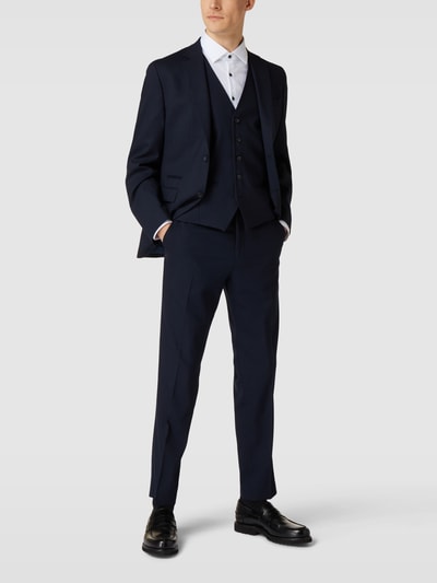 Selected Homme Hose mit Bügelfalten Marineblau 1