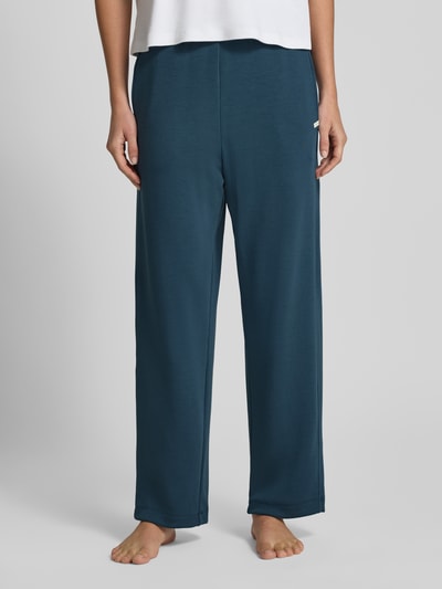 SCHIESSER Sweatpants aus Modal-Mix mit Label-Detail Blau 4