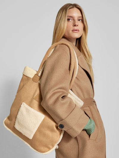 Barts Shopper mit Label-Detail Modell 'Ucko' Sand 1