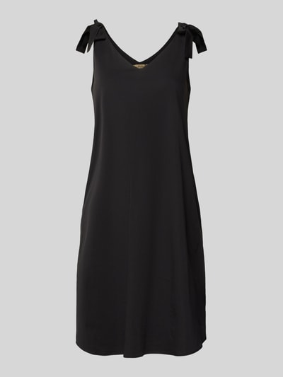 Smith and Soul Sukienka o długości do kolan z dekoltem w serek Czarny 2