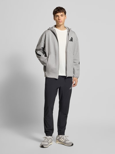 adidas Sportswear Sweatjack met capuchon Lichtgrijs - 1