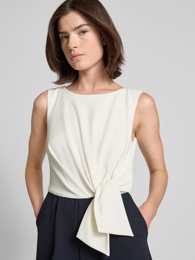 Christian Berg Cocktail Jumpsuit mit Knotendetail Marine Melange 3