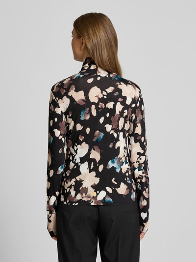 Tom Tailor Denim Regular fit shirt met lange mouwen van viscosemix Middenbruin - 5