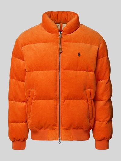 Polo Ralph Lauren Regular Fit Bomberjacke aus reiner Baumwolle Orange 2