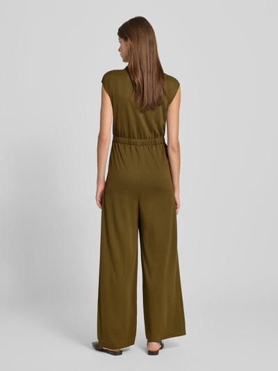 Zero Jumpsuit mit Knopfleiste Oliv 5
