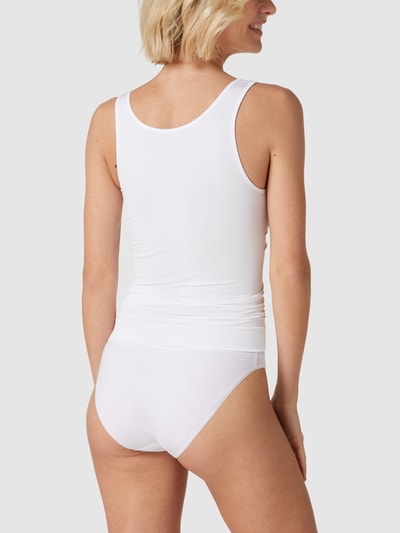 Schiesser Tanktop mit Rundhalsausschnitt Weiß 4