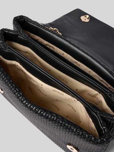 Guess Handtas in gevlochten look, model 'PHAEDRA' Zwart - 5