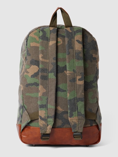 MC2 Saint Barth Rucksack mit Camouflage-Muster Modell 'CODY' Khaki 4