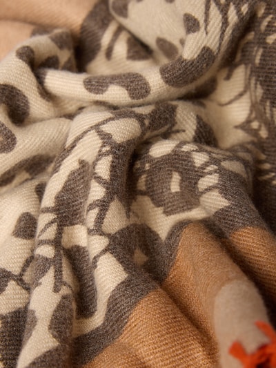 Codello Schal mit Ziernaht Beige 2