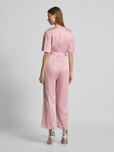 Christian Berg Cocktail Jumpsuit in wikkellook Roze - 5