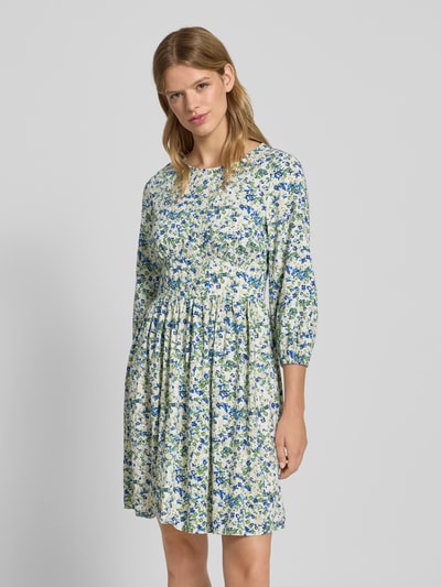 Marc O'Polo Denim Regular Fit Minikleid aus Viskose-Baumwoll-Mix Royal 4