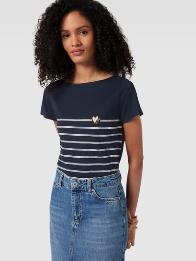 Tom Tailor T-Shirt mit Streifenmuster Marine 3