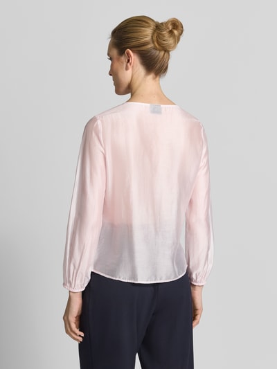 s.Oliver BLACK LABEL Bluzka o kroju regular fit z mieszanki lyocellu Różowawy 5