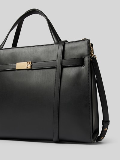 Tommy Hilfiger Handtasche mit Tragehenkeln Modell 'HERITAGE' Black 3