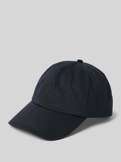 Marc O'Polo Basecap mit Label Stitching Dunkelblau 1