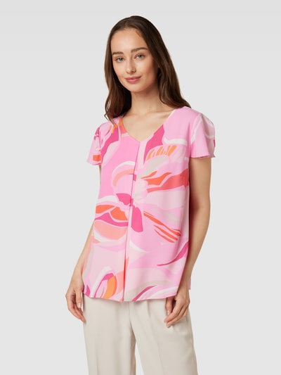 Betty Barclay Blusenshirt mit Allover-Muster Pink 4